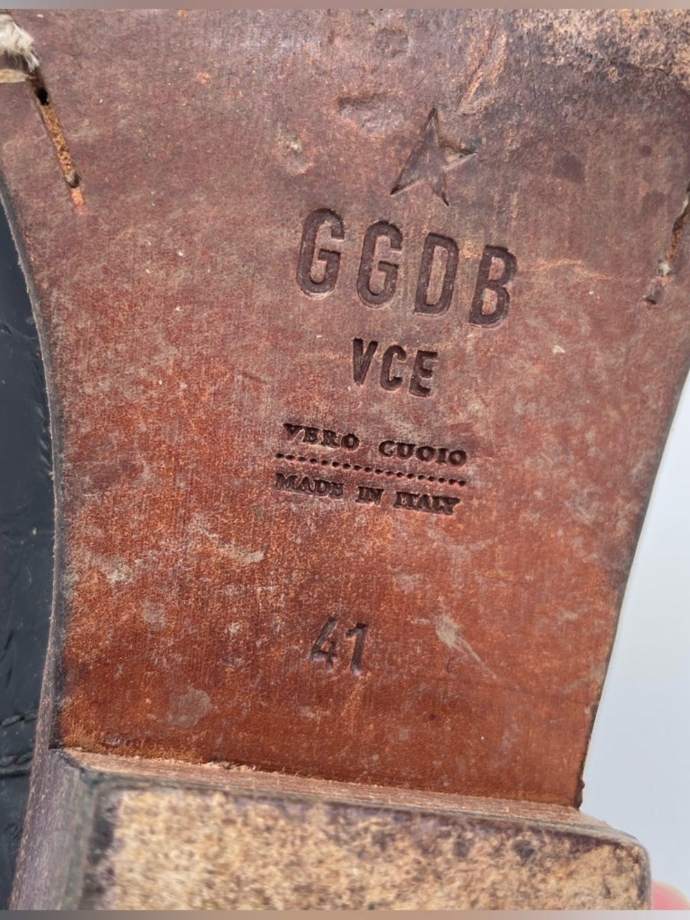 Golden Goose Deluxe Brand GGDB Black Cowboy Ankle Boots Italy EUR 41 / US 10 - Picture 5 of 10